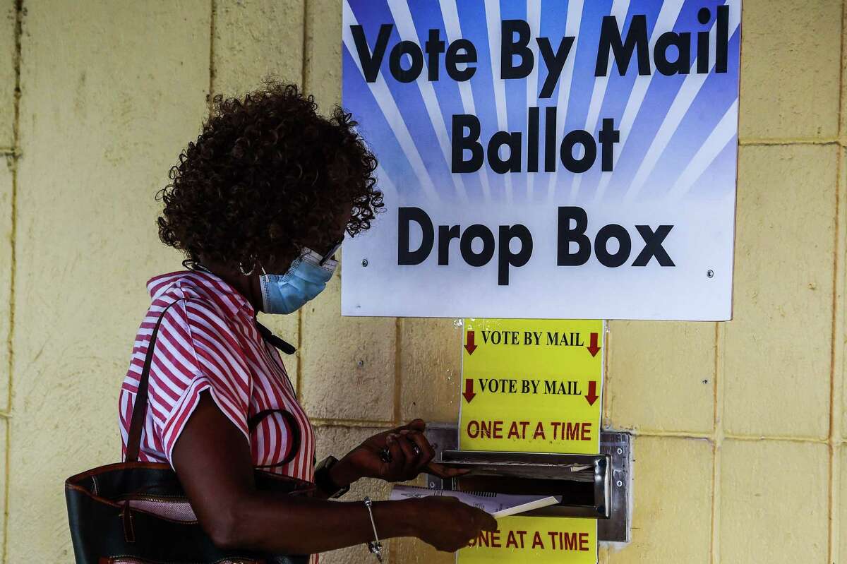 A woman drops her ballot by mail at an elections office in Lauderhill, Florida, on Monday. We have the leaders we do in part because many of us see freedom not as the ability to make our own choices, but as freedom from the consequences of those choices.