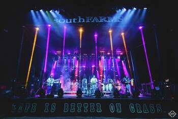 Goose, seen here performing in the Twilight Concerts on the Farm series in Morris in 2020. The Norwalk-based band includes Trevor Weekz (bass), Ben Atkind (drums), Rich Mitarotonda (guitar and vocals), Jeff Arevalo (drums, percussion and vocals) and Peter Anspach (guitar and keyboard).