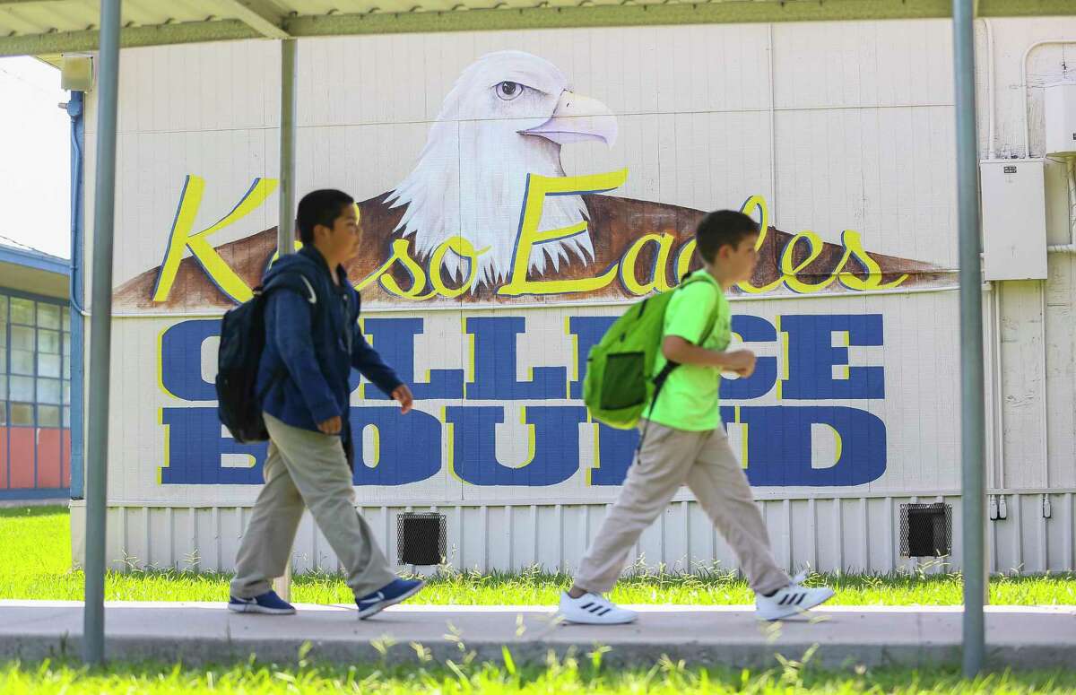 Houston ISD campuses in need of major renovations, such as Kelso Elementary School, pictured in 2018, will remain in waiting as the district misses another window for passing a long-awaited bond package. While some of the state’s largest districts placed a bond on the ballot this fall, including Dallas and San Antonio ISDs, the continued fallout of the novel coronavirus pandemic and multiple leadership embarrassments scuttled efforts to ask HISD voters for bond approval this year.