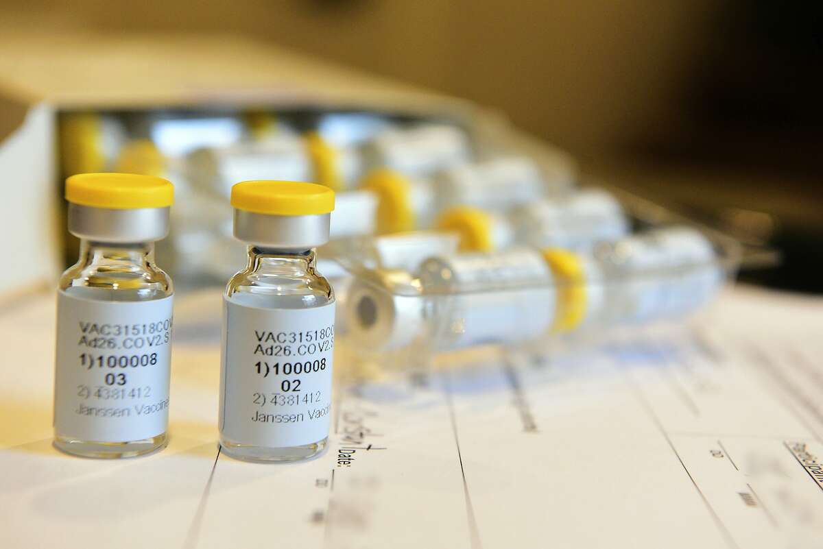 FILE - This September 2020 photo provided by Johnson & Johnson shows a single-dose COVID-19 vaccine being developed by the company. (Cheryl Gerber/Courtesy of Johnson & Johnson via AP, File)