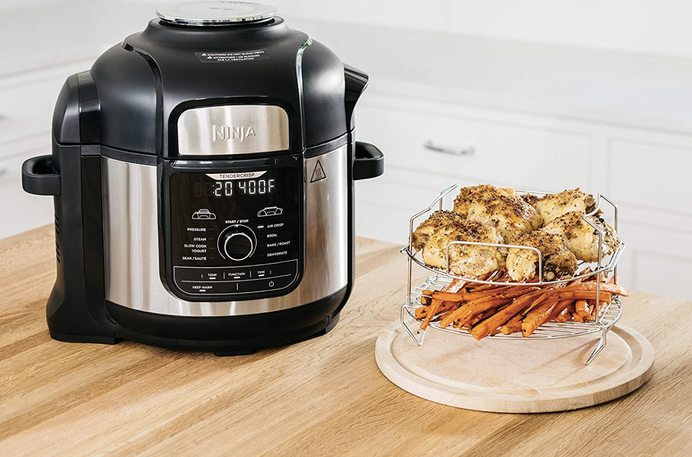 Air fry something tasty when you get the Ninja Foodi Deluxe for 150