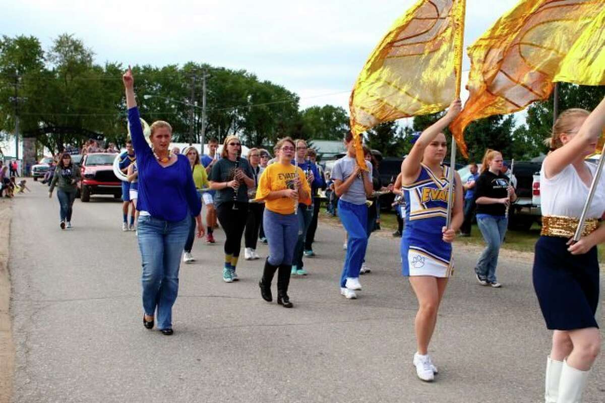 Evart High School will still be able to host its annual homecoming parade this year, despite COVID-19 restrictions in place at the school district. Those watching the parade are asked to socially distance and wear a mask. (Pioneer file photo)