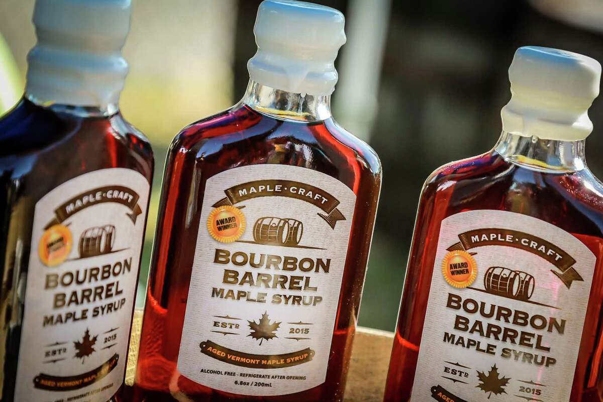 Maple Craft Foods offers 12 types of maple syrup, with 11 different flavors added to their traditional maple syrup: Bourbon Barrel, Honey Bourbon Barrel, Hot Honey Bourbon, Salted Caramel, Elderberry, Blueberry, Strawberry, Apple Cinnamon, Pumpkin Spice, Gingerbread and Peppermint Bark. Ackert said Maple Craft Foods creates new flavors based on familiar and popular flavors.