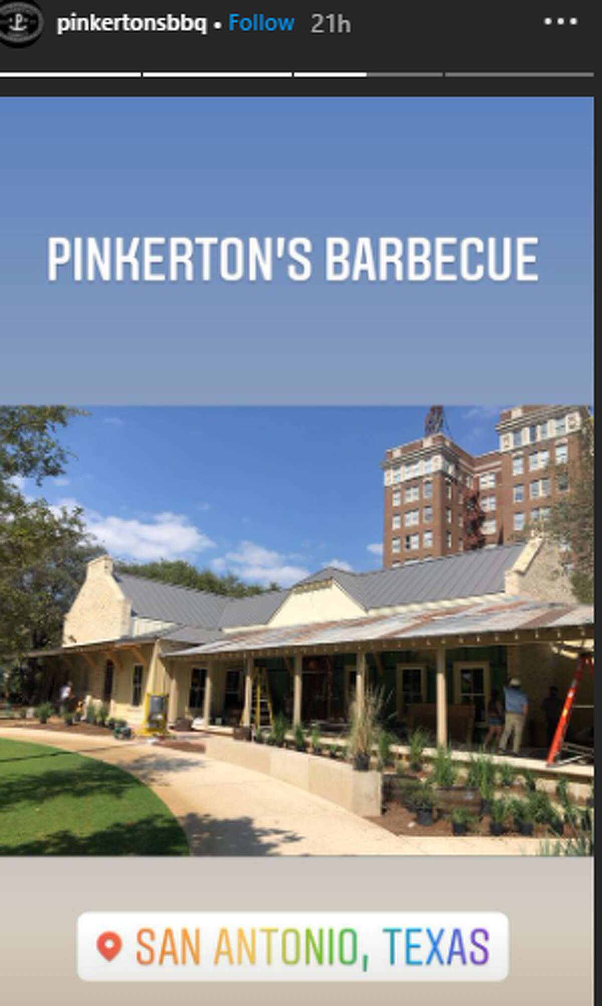 Pinkertons bbq clearance