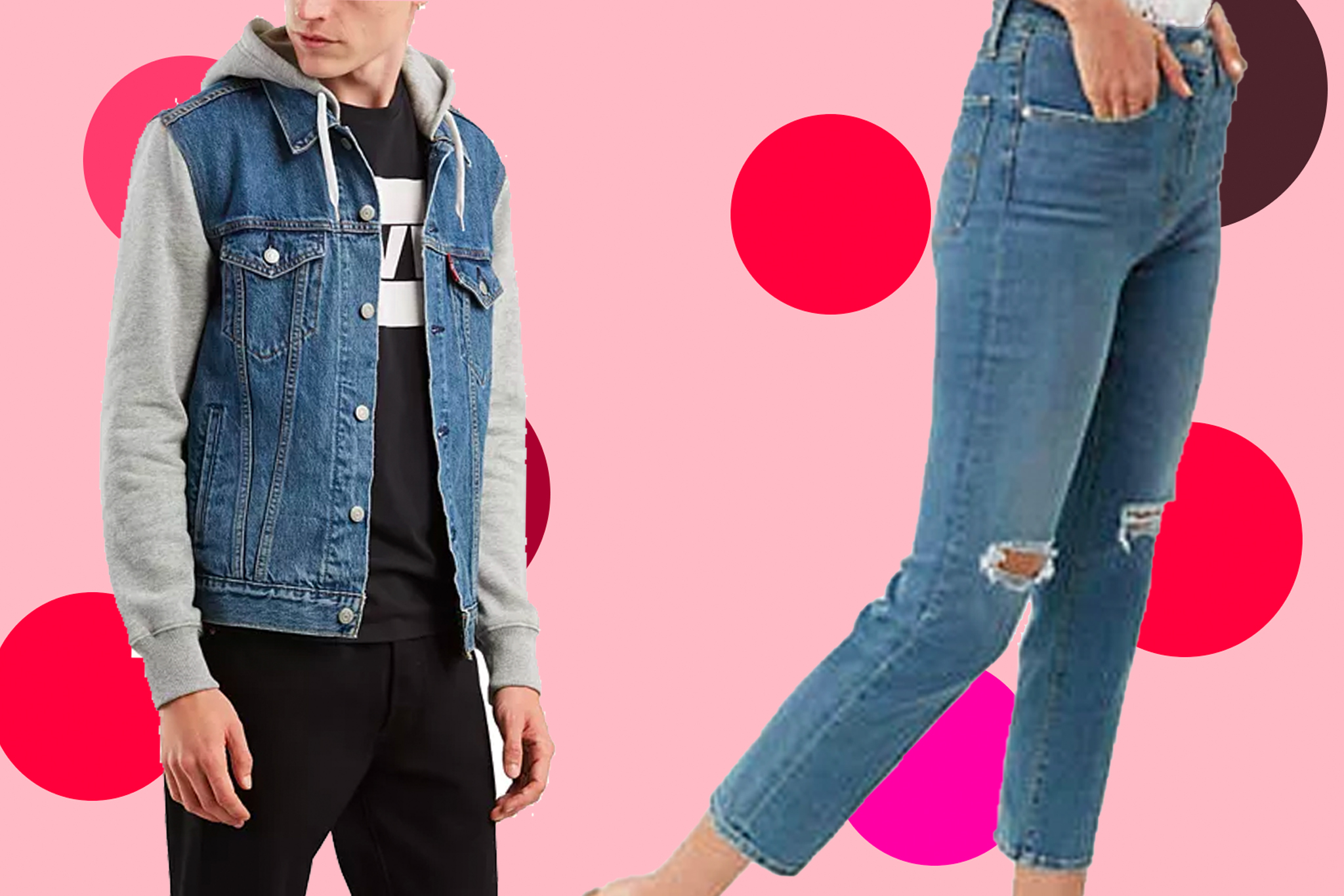 levi's mens the trucker jacket deep sea indigo trucker