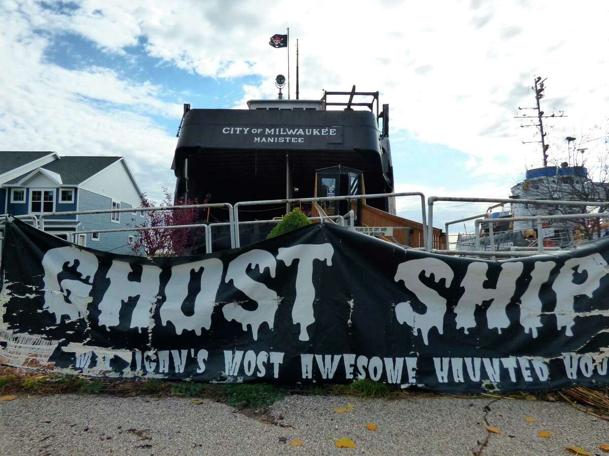 The annual Ghost Ship, held on the S.S. City of Milwaukee in Manistee, will run from 7:30-10:30 p.m. every Friday and Saturday throughout October. (Scott Fraley/News Advocate)
