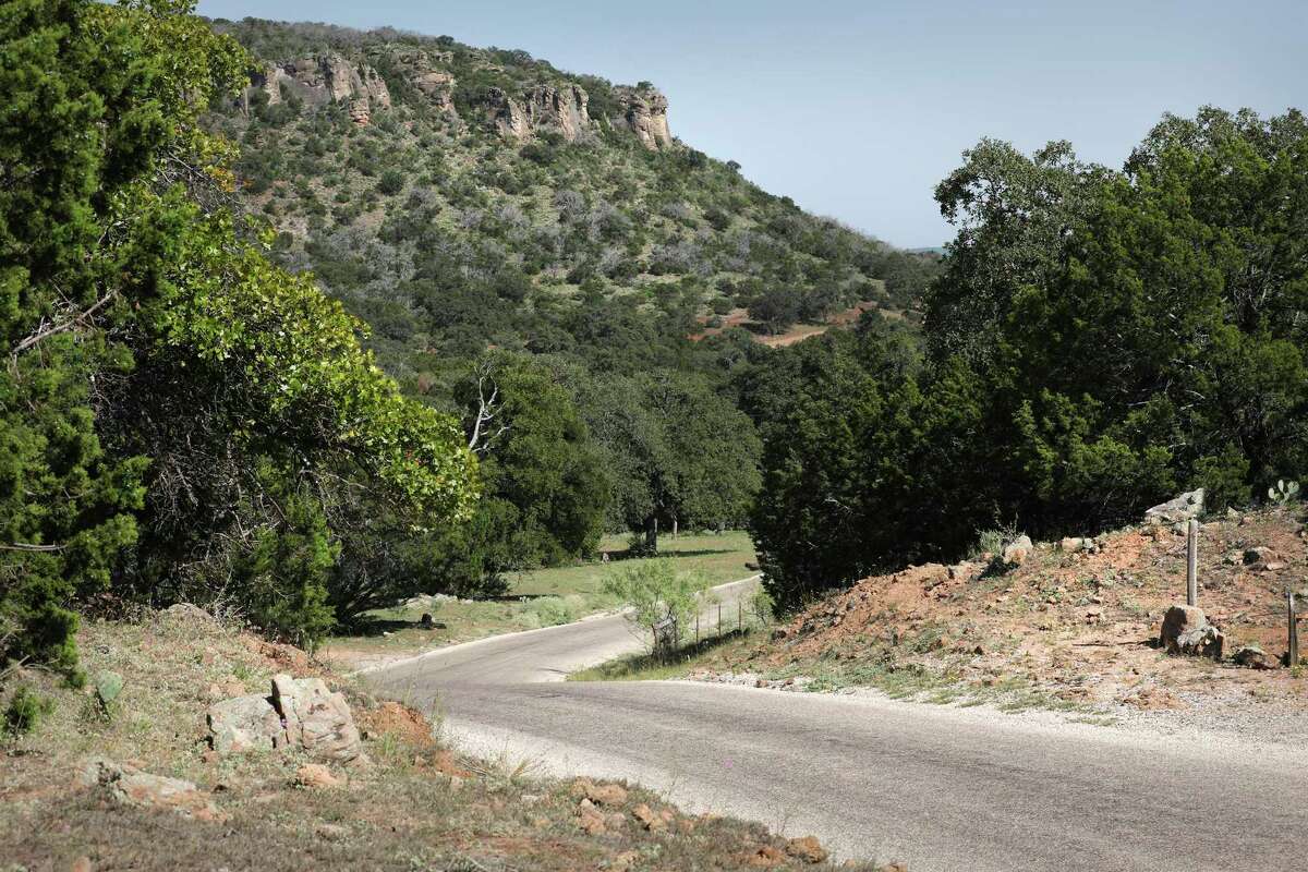 The scenic drive on Willow City Loop presents iconic views of the Texas Hill Country.