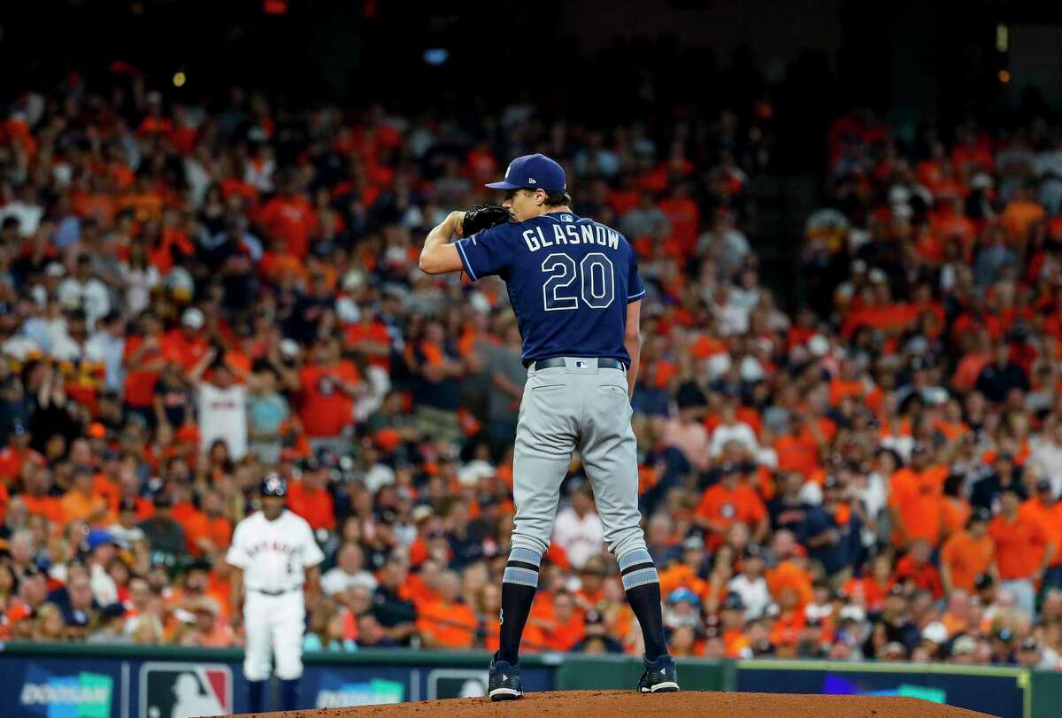 Glasnow pitches five innings in playoff tuneup as Rays beat Red Sox