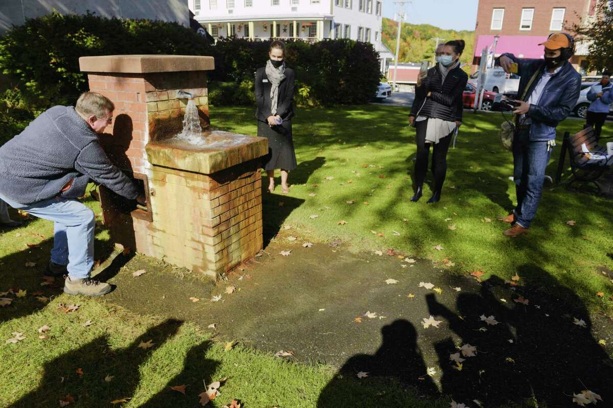 Ballston Spa turns tap back on to historic spring