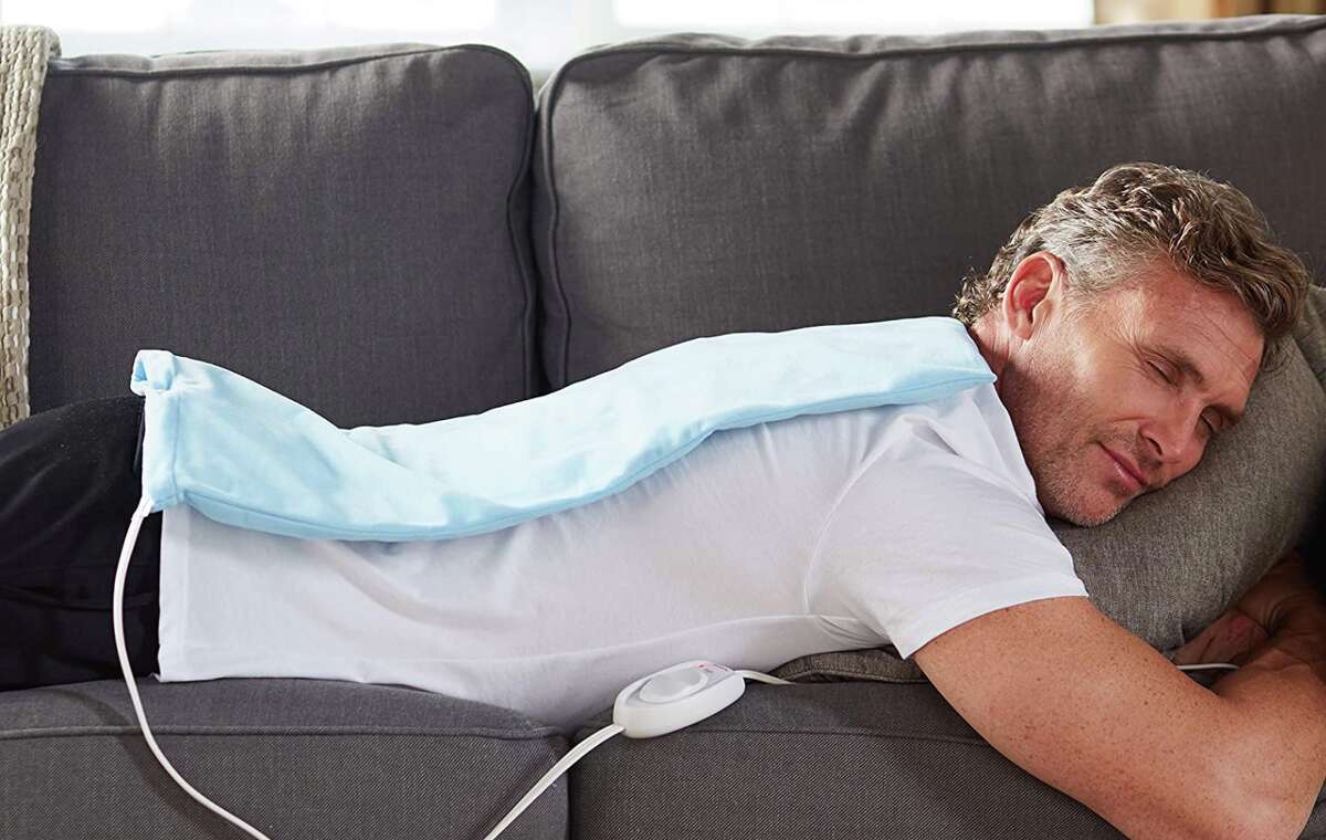 heated pillow for back