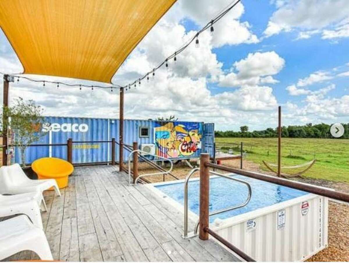 If you want a refreshing break from the heat and antique hunting, take a dip in the FlopHouze Hotel pool.