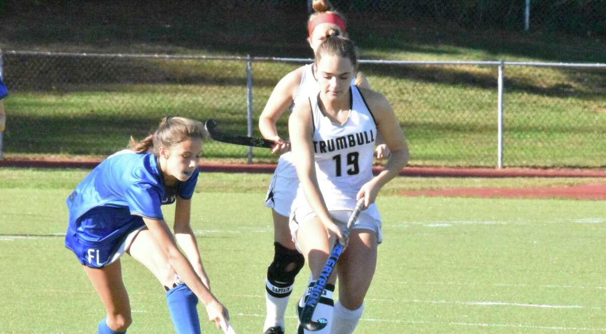 Senior tri-captain Lauren Buck scored her team-leading third goal of the season to lead Trumbull.