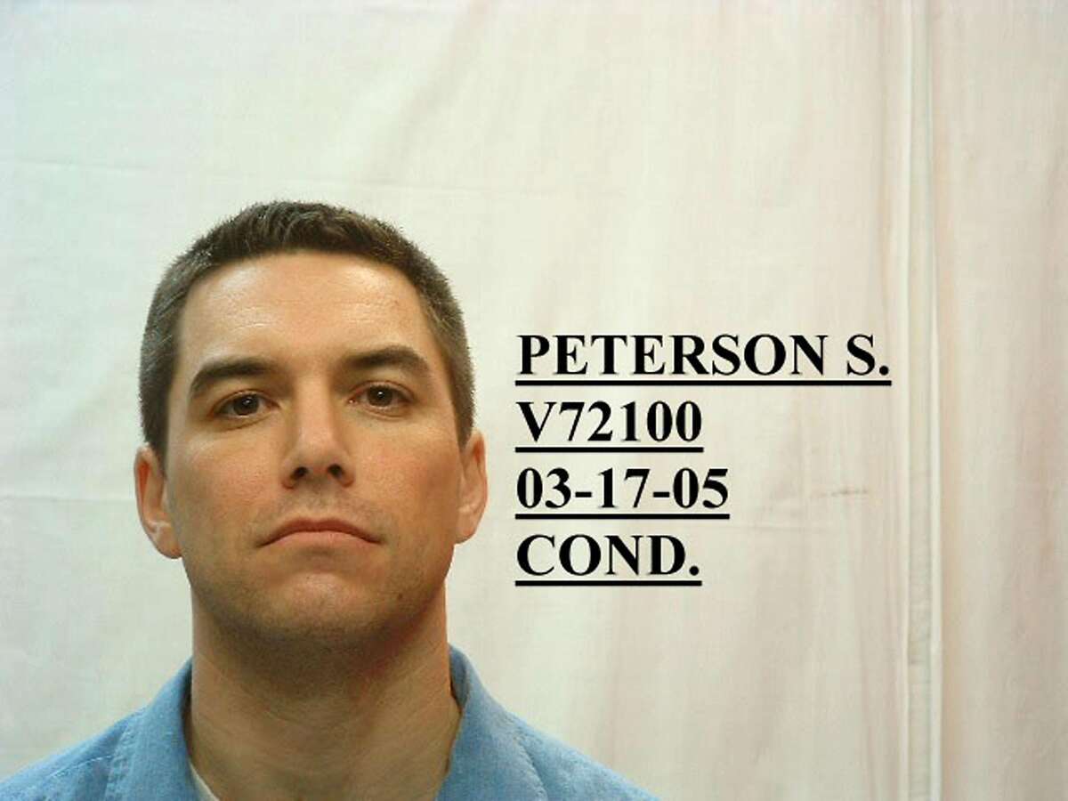 In a handout image provided by the California Department of Corrections, convicted murderer Scott Peterson poses for a mug shot on March 17, 2005, in San Quentin, California. (California Department of Corrections/Getty Images/TNS)