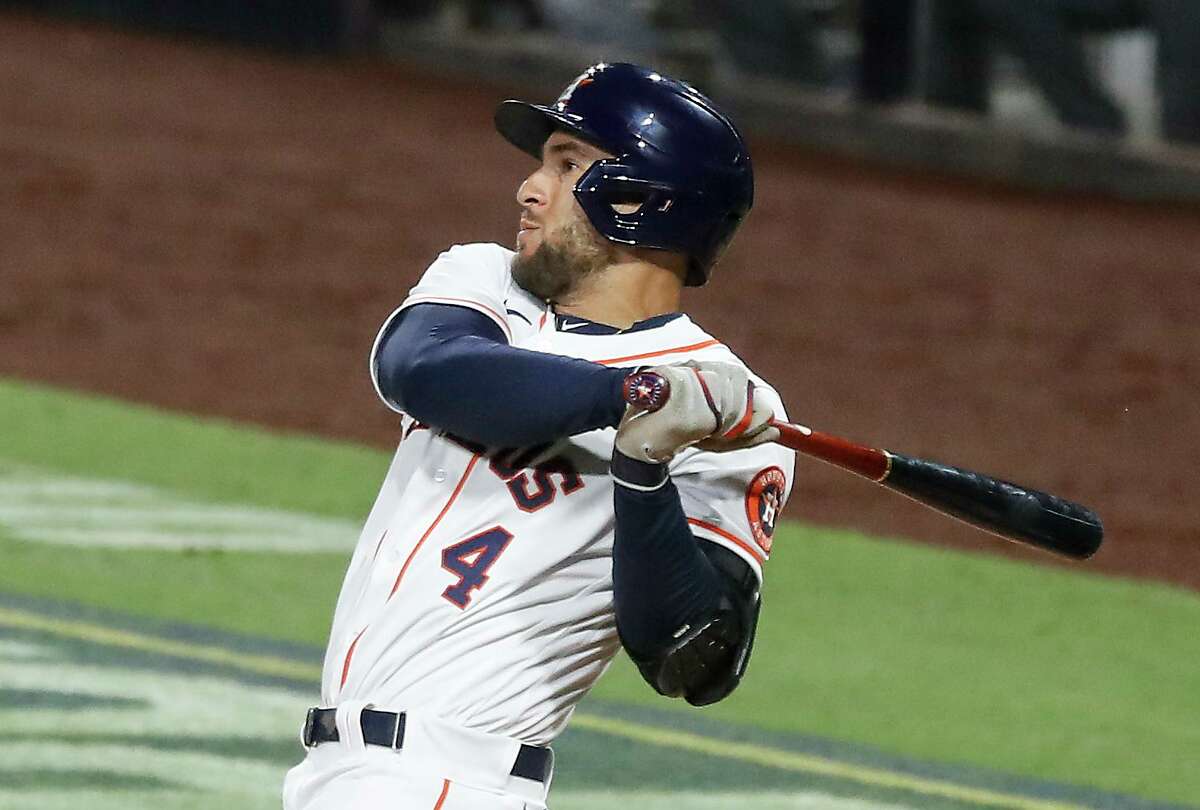 Astros' George Springer tries to stay 'in the present