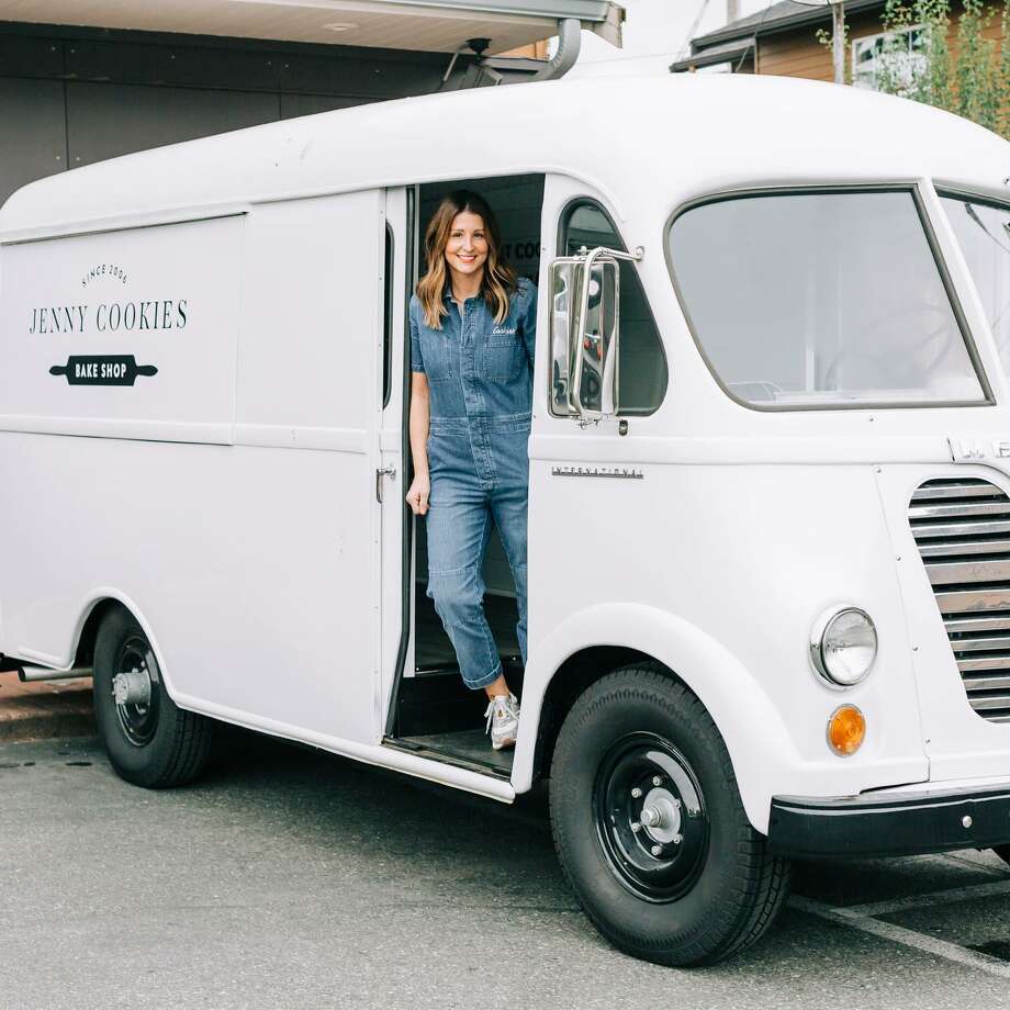Jenny Keller and her cookie truck. Photo: Courtesy Jenny Cookies/Facebook