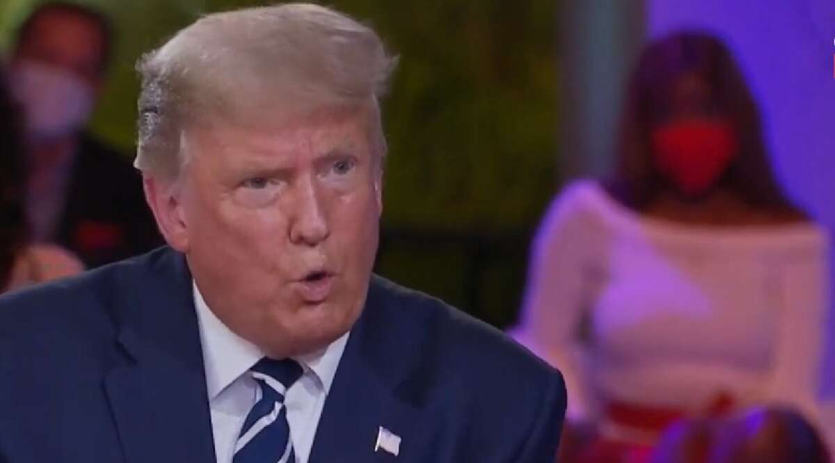 President Trumps Miami town hall pic