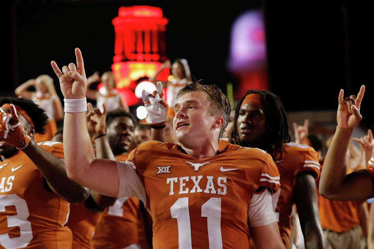Sam Ehlinger grew up in burnt orange, but many of his teammates have far different feelings about the “Eyes of Texas.”