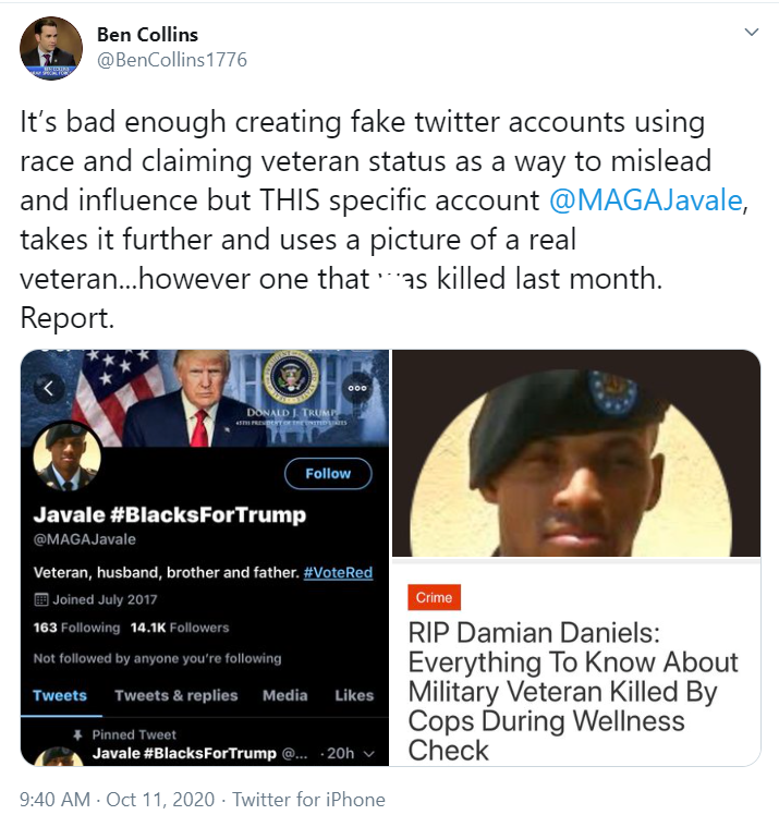 Fake Twitter Id