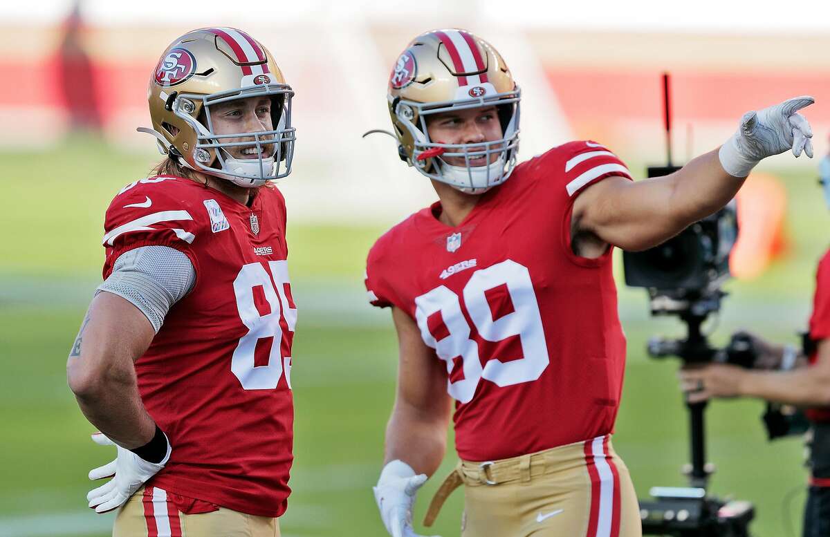 49er tight end George Kittle being shutdown for a few weeks on IR with calf  injury - The Boston Globe