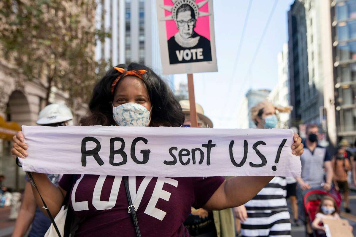 Hundreds rally against Trump at S.F. Women's March: 'We're all in