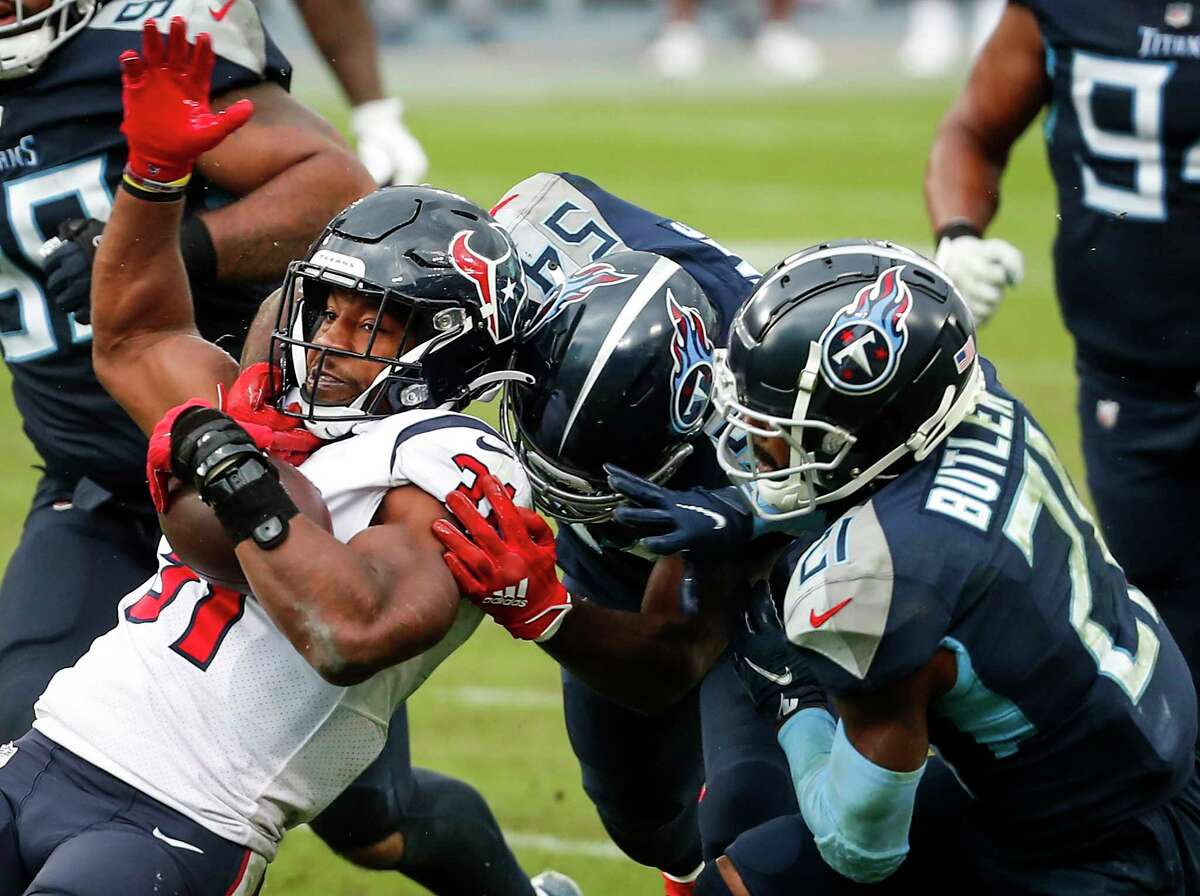 Houston Texans vs. Tennessee Titans. NFL Game. American Football