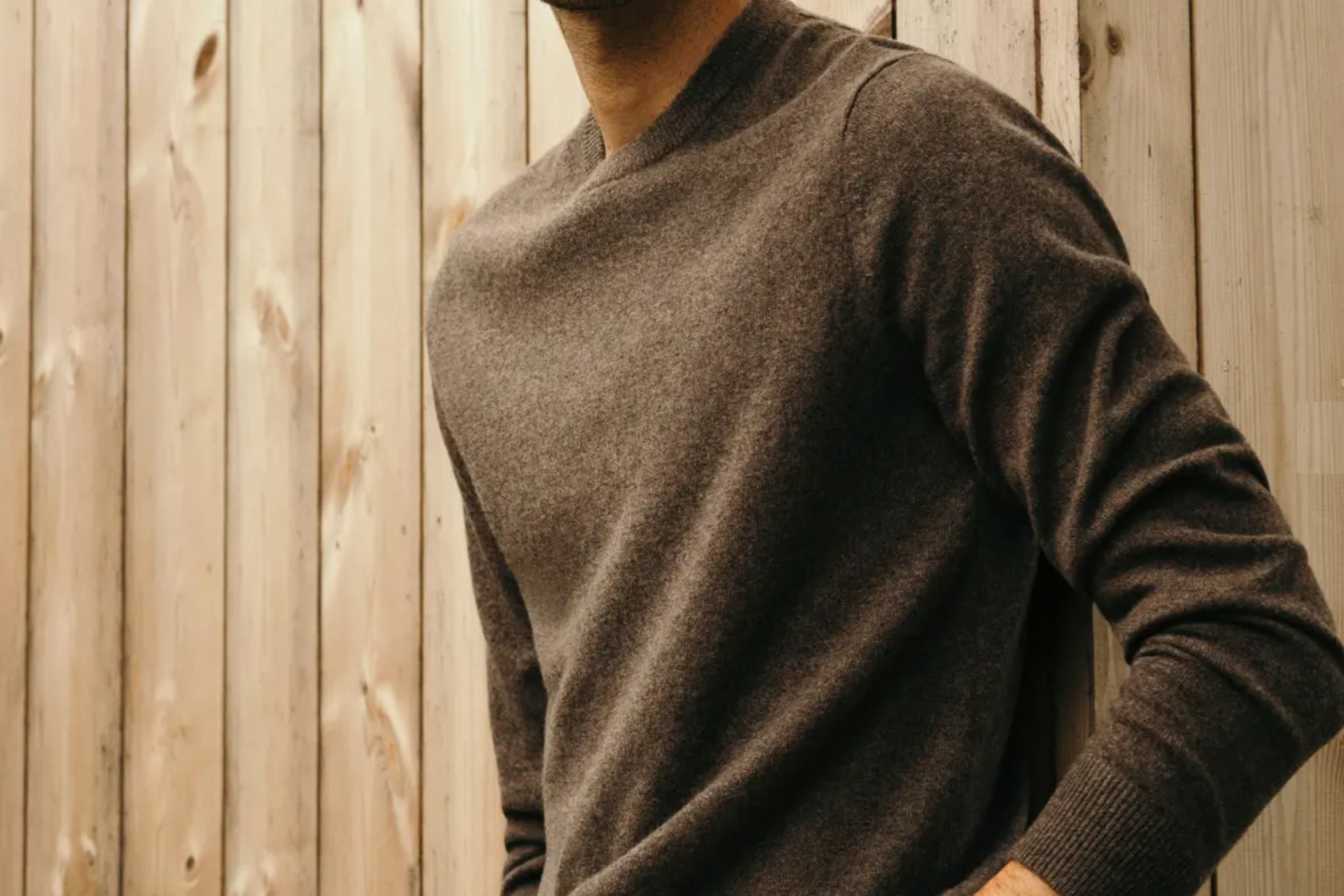 everlane mens cashmere crew
