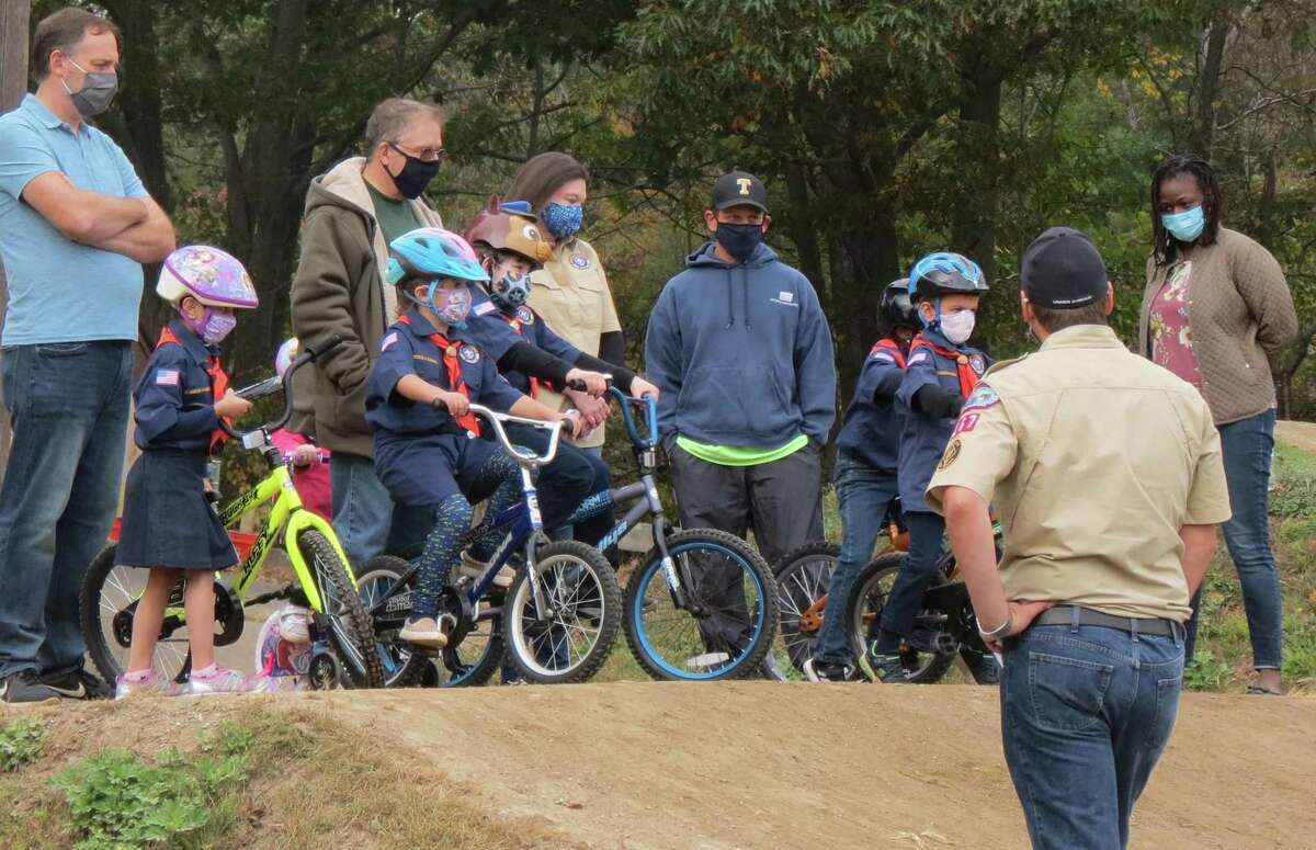 Cub Scout Pack 167 holds Bike Safety Rodeo