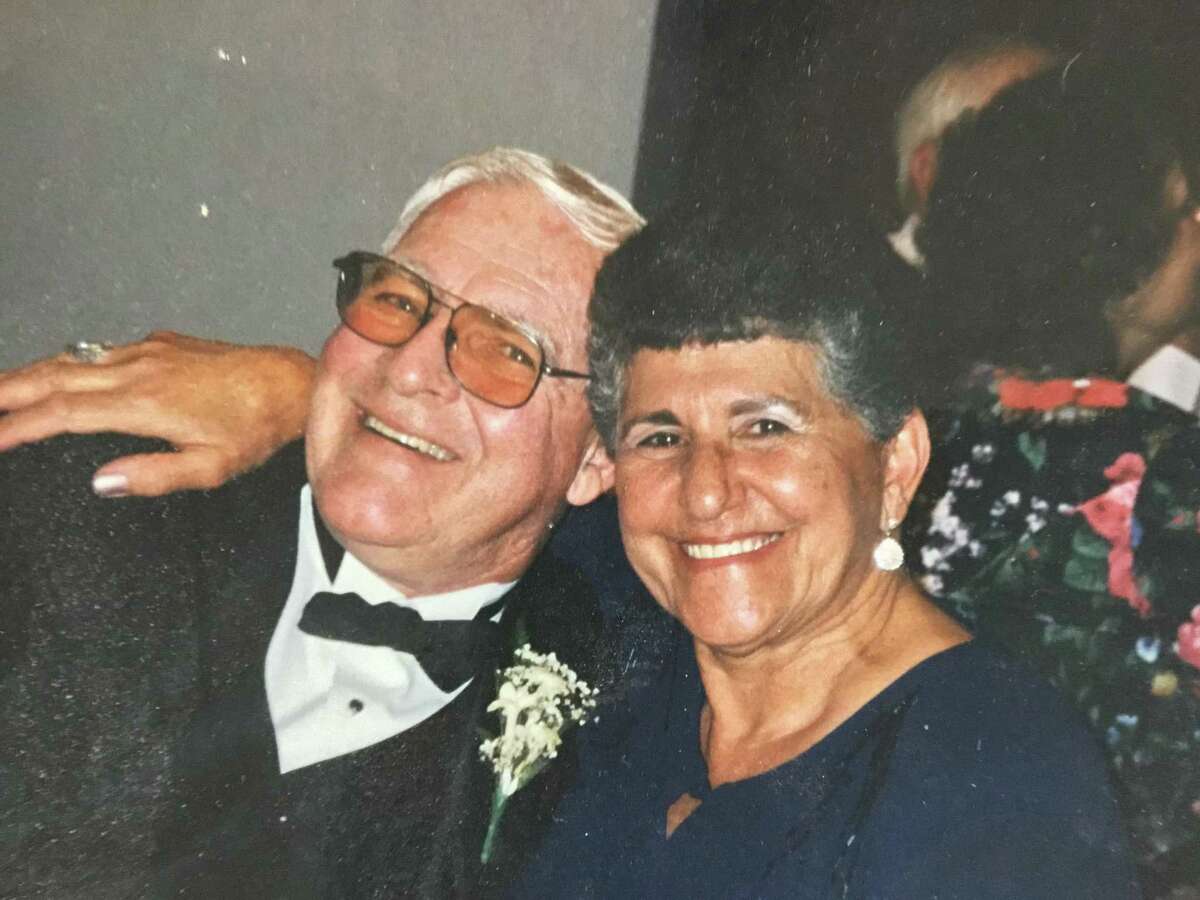 Former Bridgeport Mayor Mary Moran and husband Stephen Moran will celebrate 60 years of marriage on Friday, Oct. 23. Mary served as Bridgeport's first elected female mayor from 1989-1991 and Stephen is a U.S. Navy veteran who is currently retired from Airborne Express after 15 years. The Morans relocated to Trumbull in 1995, and Mary then served for 10 years on the Trumbull Police Commission and five years as Trumbull's tax collector. They have three children and four grandchildren. A family dinner celebrating the occasion took place at a local restaurant. Pictured with the bride and groom are best man Charles Moran, Stephen's brother, and maid of honor Stella Chapar, Mary's sister-in-law.