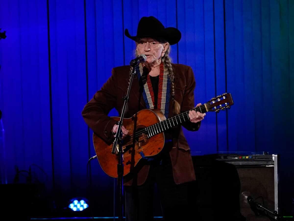 Willie Nelson performs onstage during the 53rd annual CMA Awards at the Bridgestone Arena.