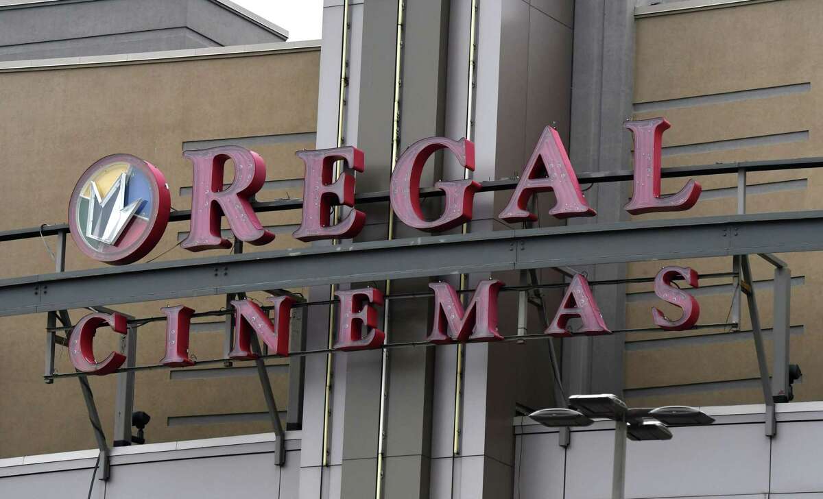 Regal Cinemas in Colonie Center, above, and Crossgates Mall are scheduled to reopen on Friday. (Will Waldron/Times Union)