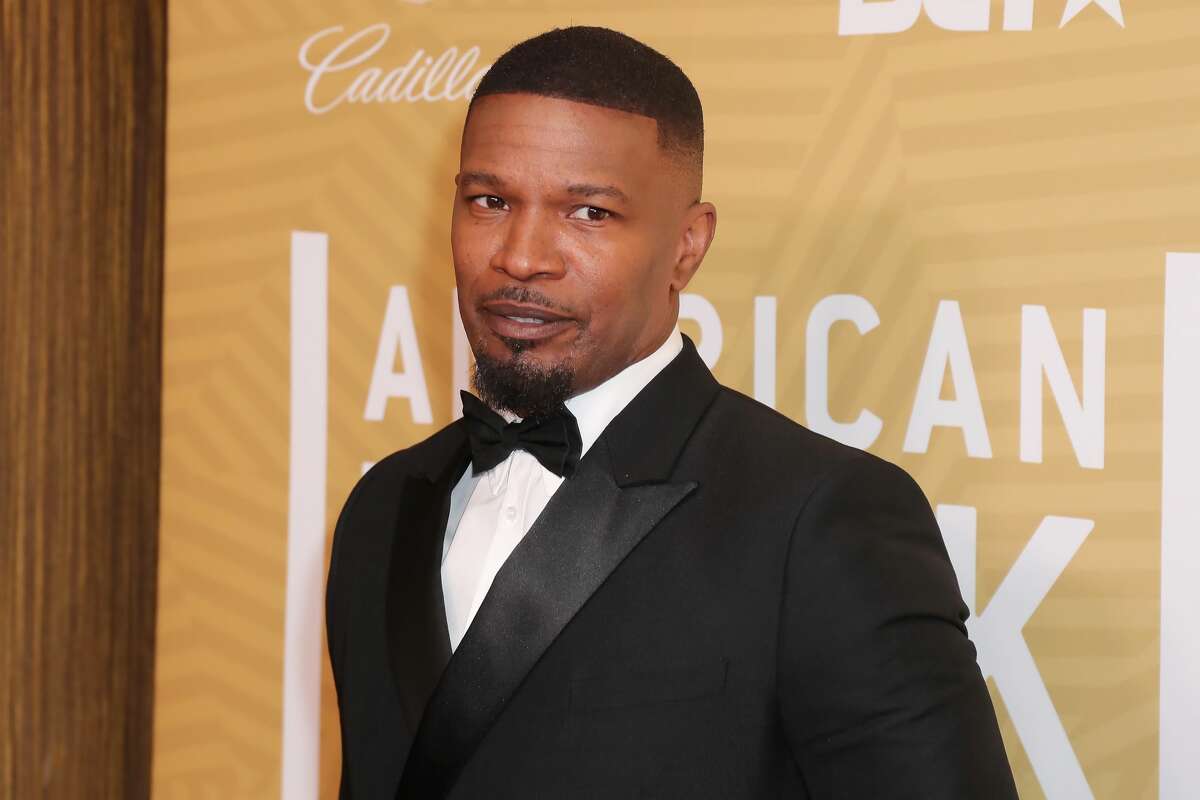 Jamie Foxx attends the American Black Film Festival Honors Awards Ceremony at The Beverly Hilton Hotel.