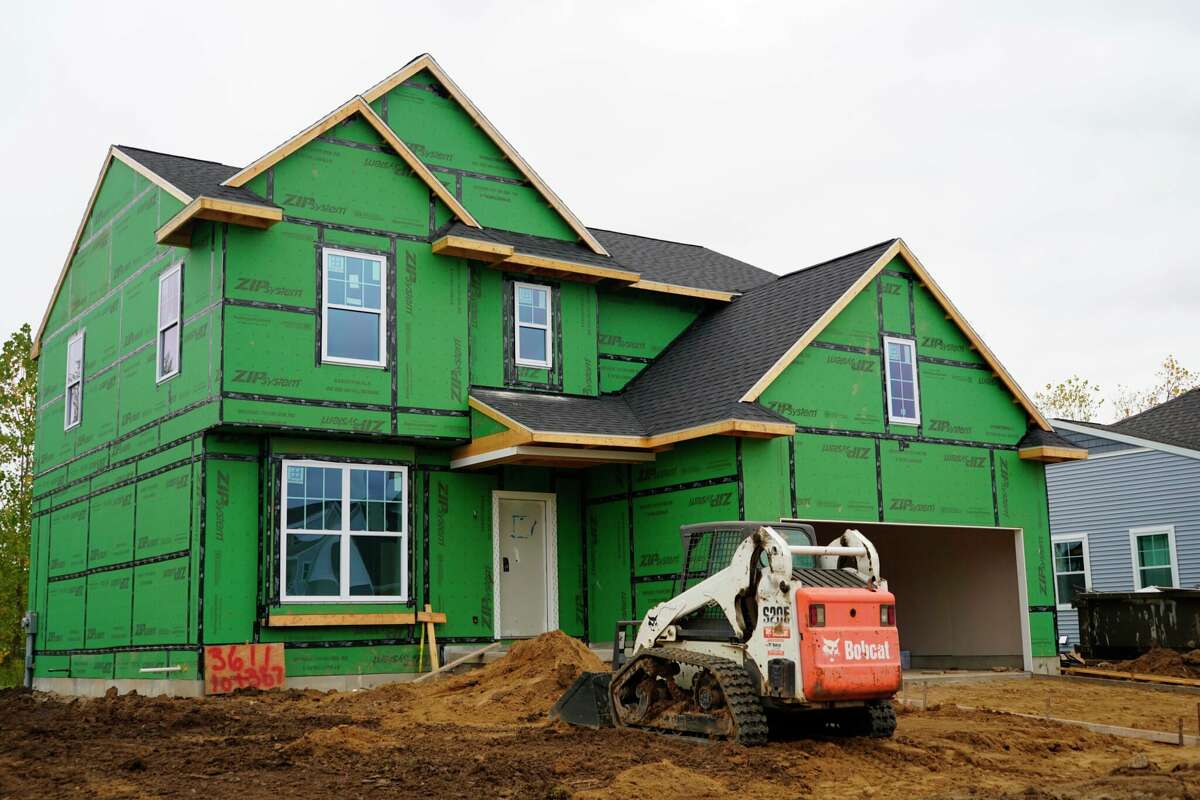 A house in northern East Lansing sold before construction was completed. (Courtesy Photo/Zholdas Orisbayev)