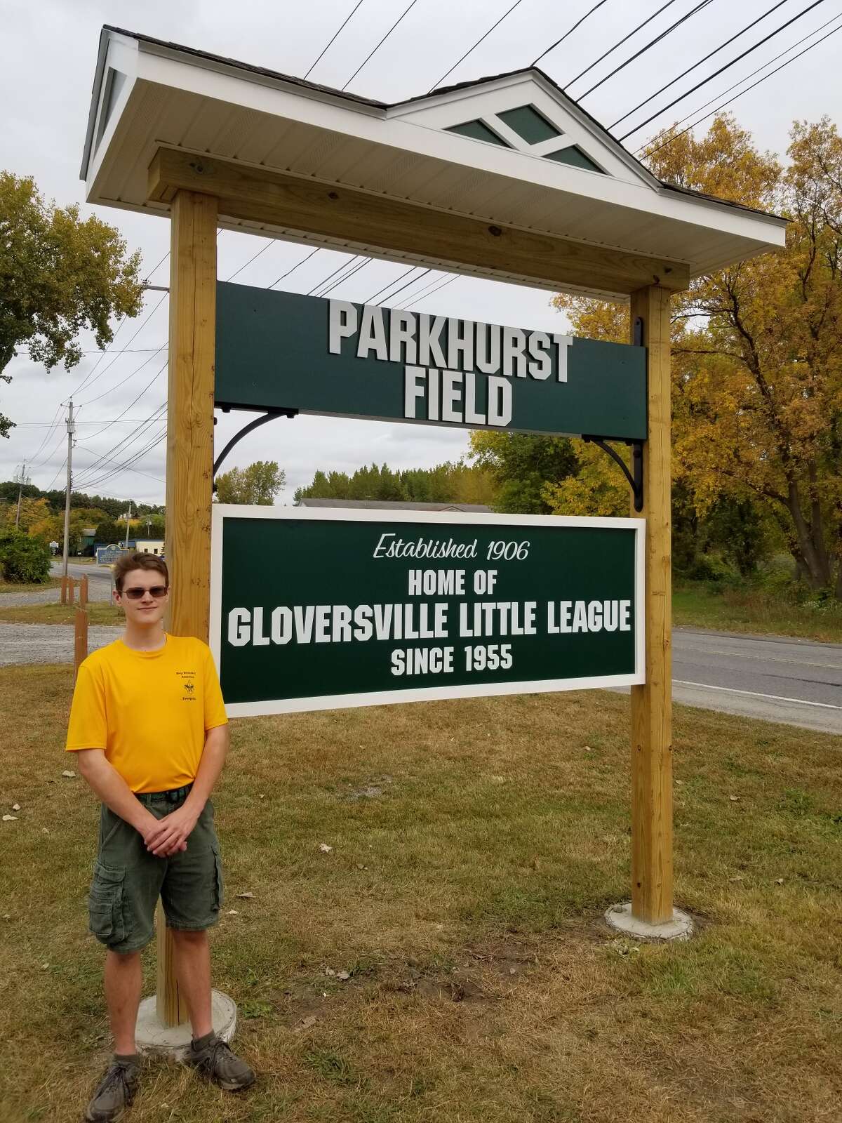 Parkhurst Field in Gloversville, which is home to Gloversville Little League.