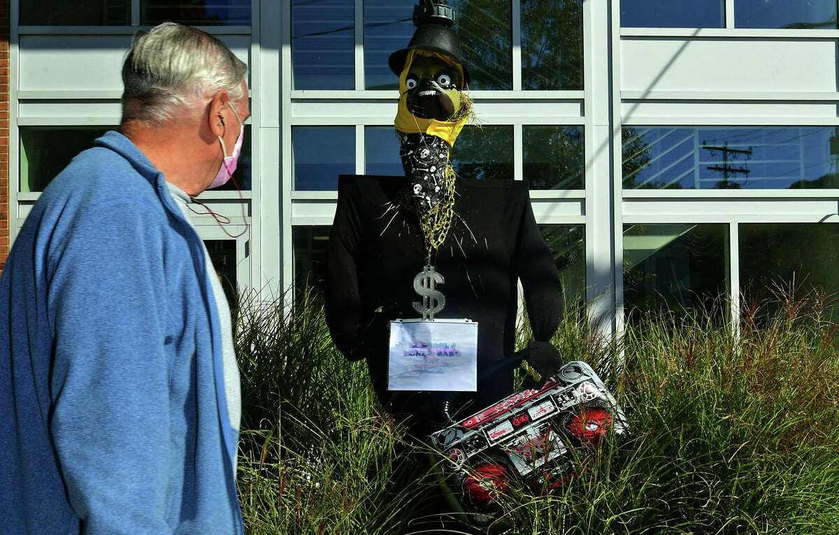 Visitors are invited to Wilton Center to take part in the town's "Scarecrow Scavenger Hunt," now through Nov. 2.