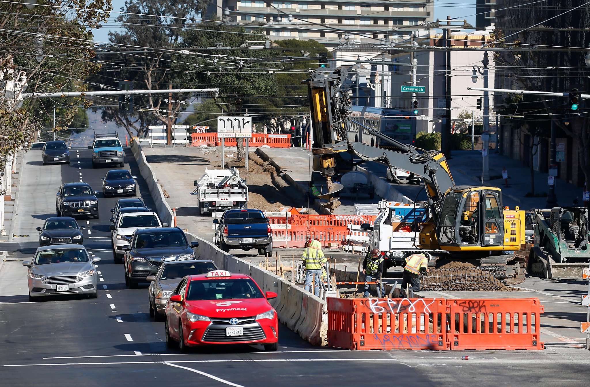 S.F.’s busfriendly remake of Van Ness is nearing an end, the city says