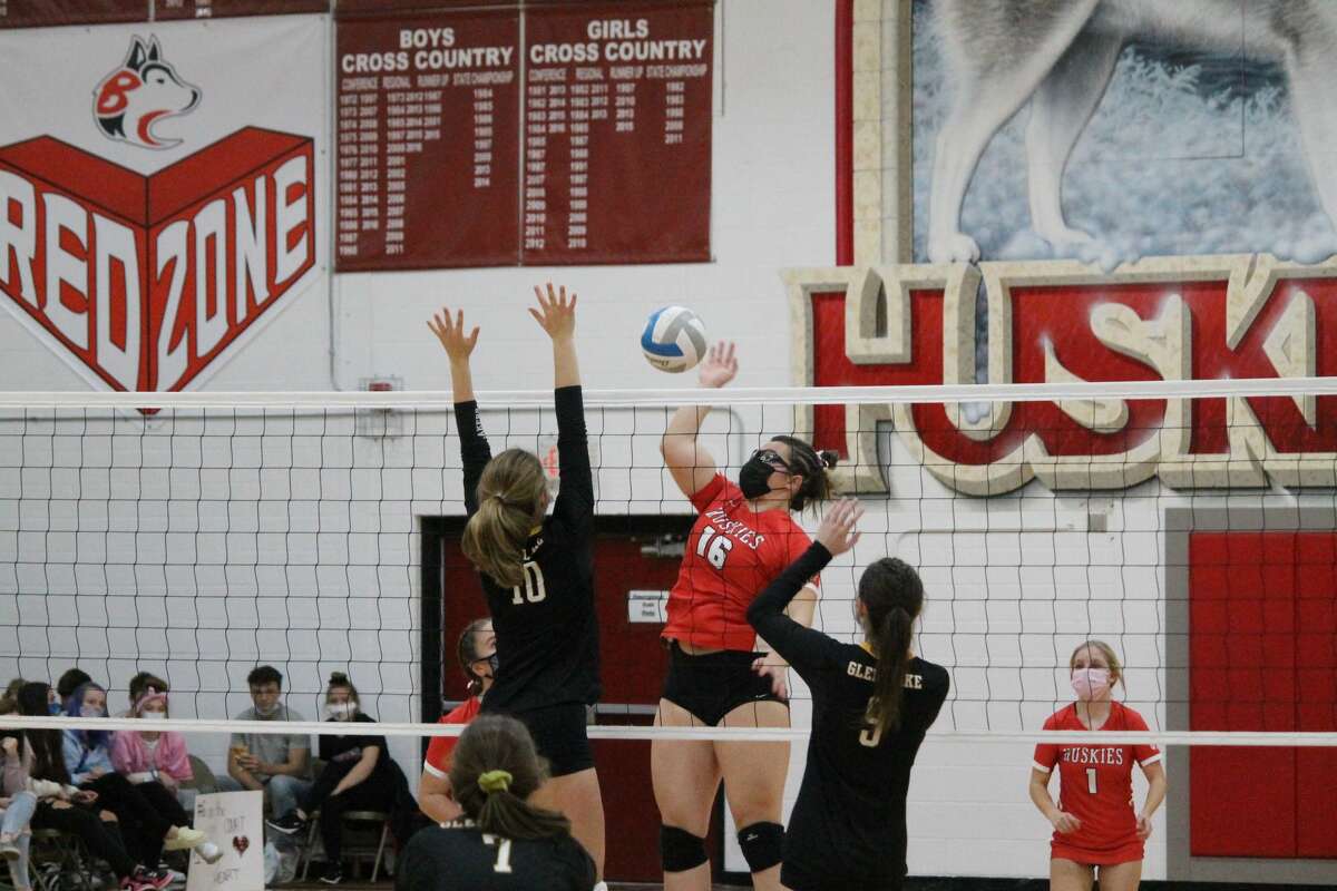 Benzie Central falls in five sets to Glen Lake on Oct. 20.