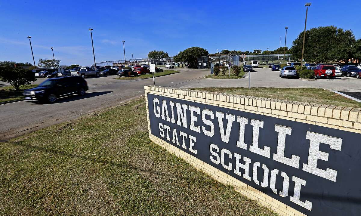 FILE - This Oct. 28, 2016, file photo, shows the Gainesville State School for juveniles in Gainesville, Texas. Detainees in Texas' juvenile prisons suffer from frequent physical and sexual abuse, inadequate mental healthcare and high rates of staff turnover, two youth advocacy groups wrote in a federal complaint Wednesday, Oct. 21, 2020. The rights of the hundreds of youths detained in five secure facilities around the state continue to be violated, despite recent and long-standing efforts at reform, according to Texas Appleseed and Disability Rights Texas. (Jae S. Lee/The Dallas Morning News via AP, File)
