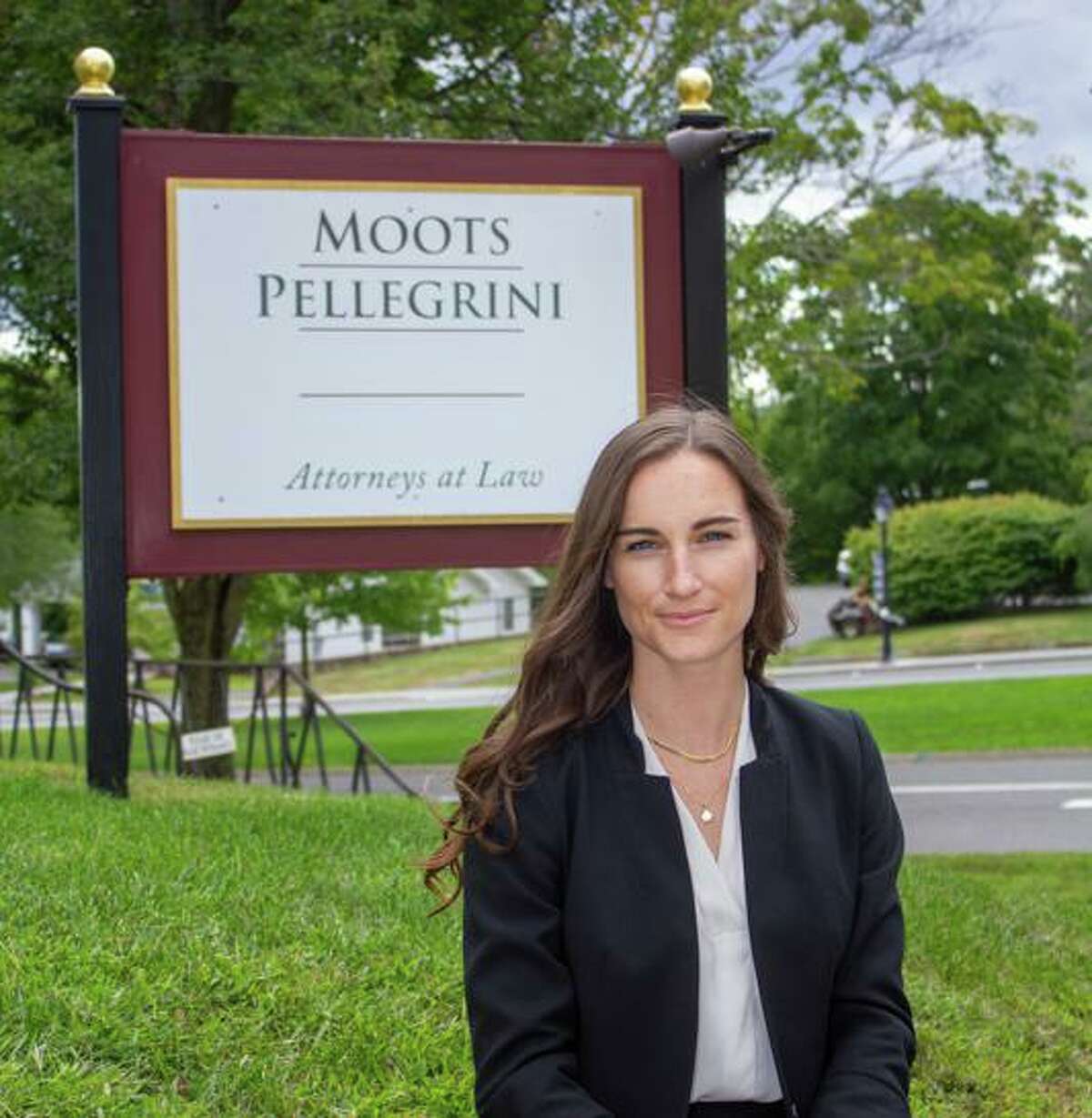 Attorney Jessica Cochrane, a New Milford High School graduate, is part way through her first year at the law firm of Moots Pellegrini in New Milford.