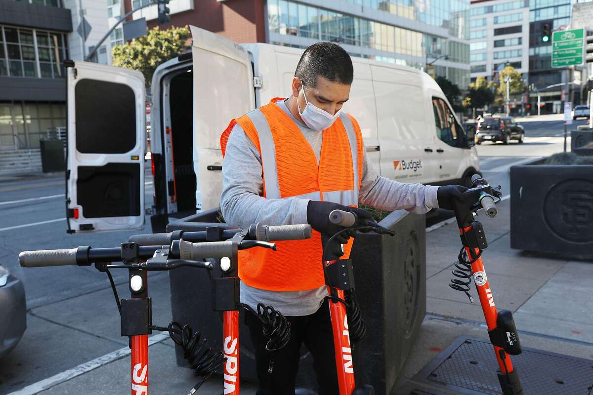 S.F. scooter rental company Spin expands as Muni struggles