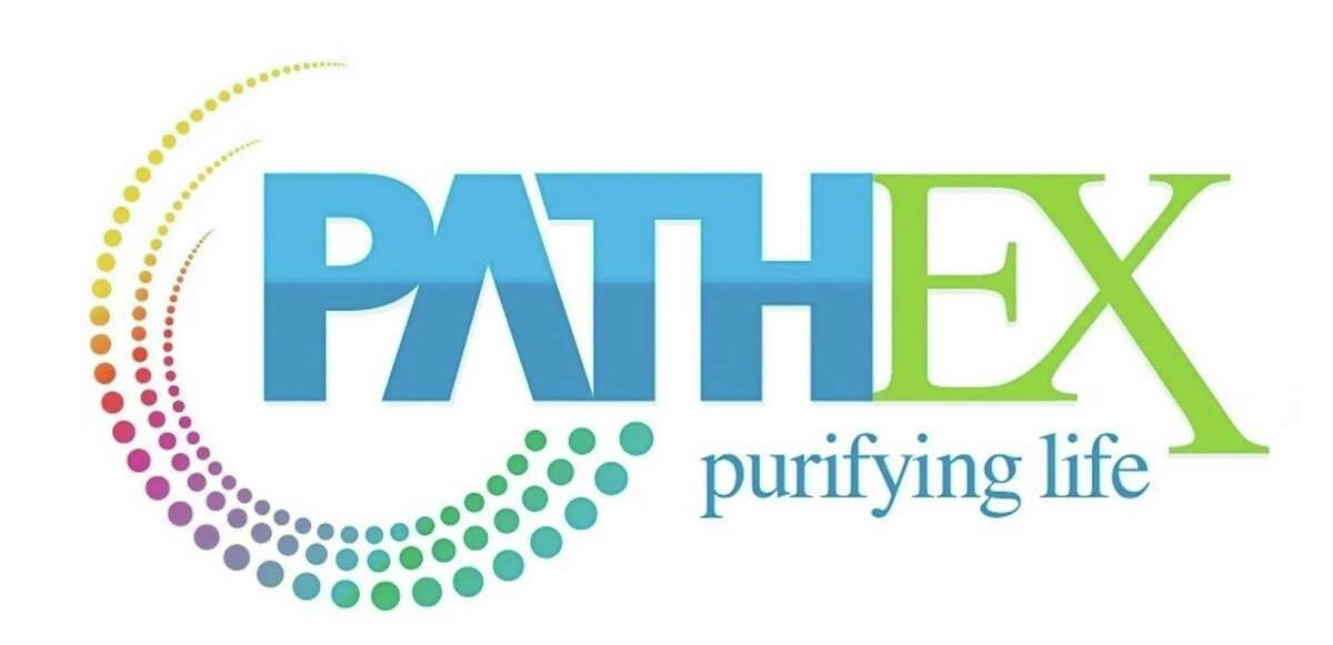 The logo for Path Ex, a Houston-based startup developing a technology for extracting pathogens from the blood to treat and prevent sepsis.