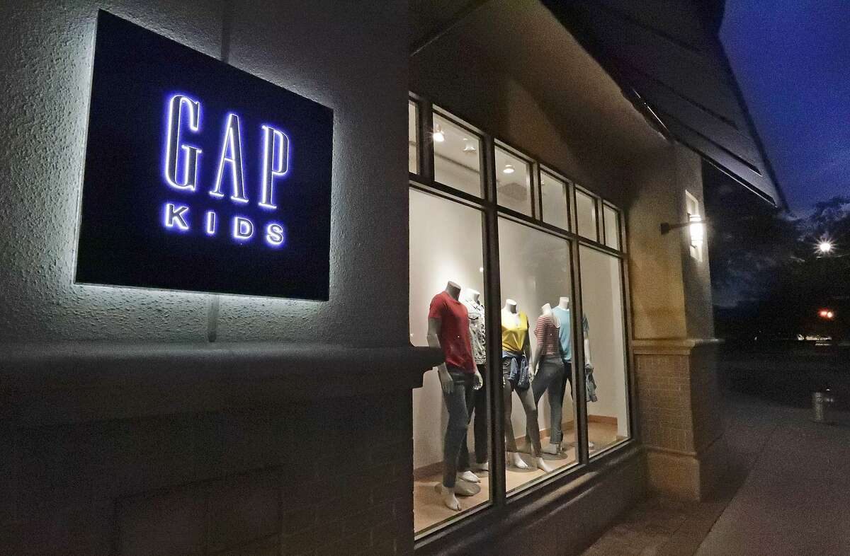 A window display at a Gap Kids clothing store Aug. 23, 2018, in Winter Park, Fla. Gap tweeted, then deleted, an apparent response to the Nov. 3, 2020, election on Wednesday.