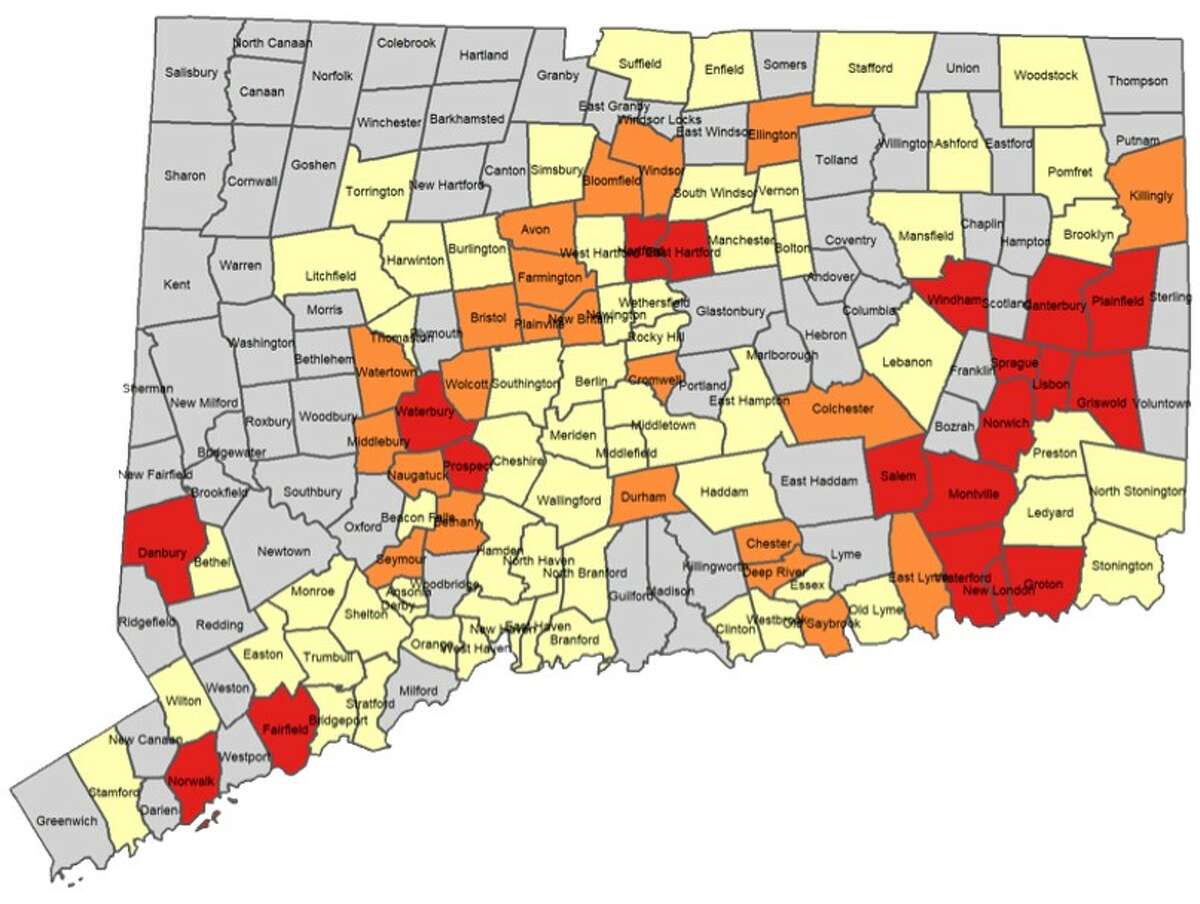 Lamont Covid Red Alert Towns Now Include Fairfield Norwalk