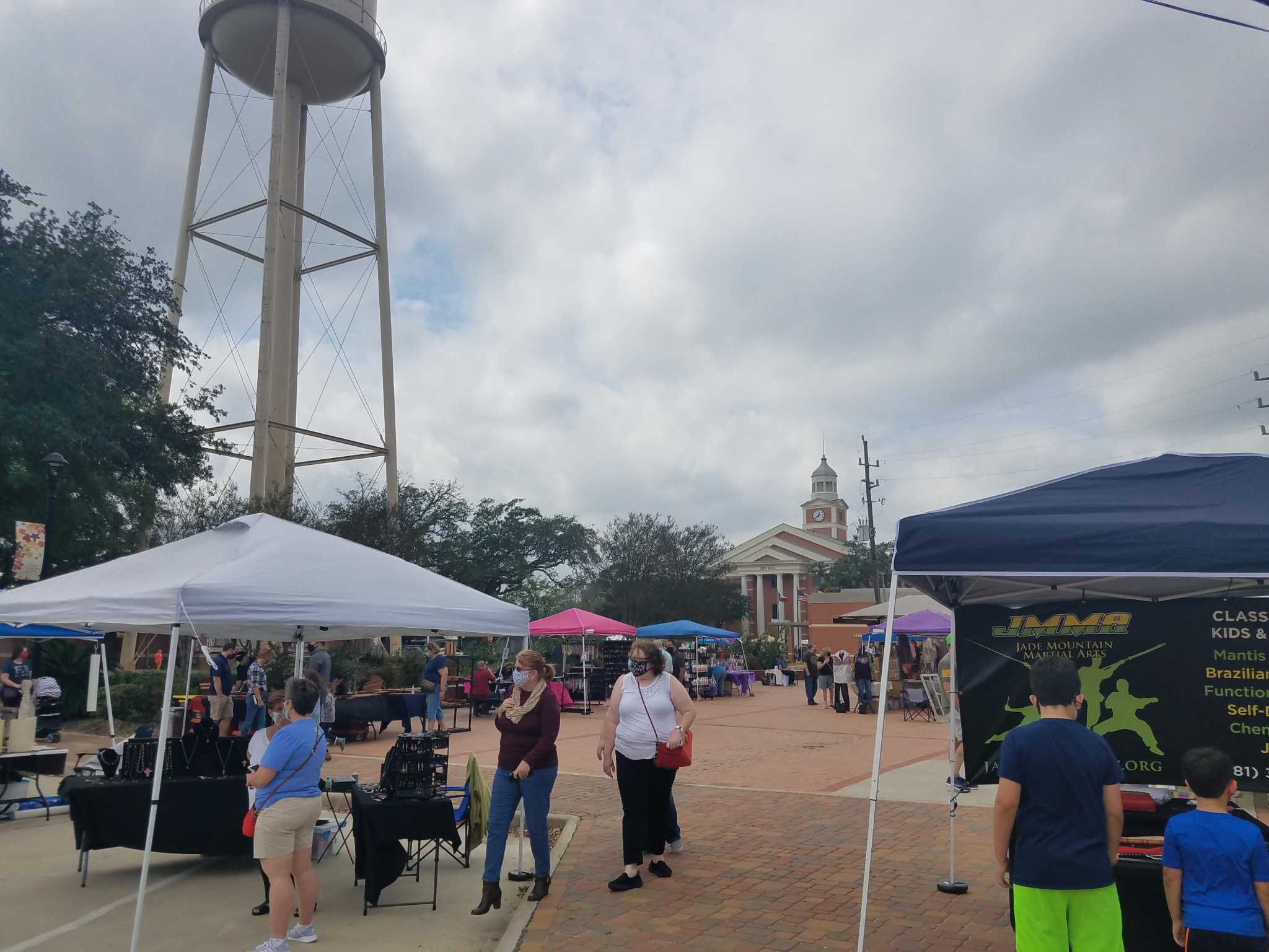 Vendors and visitors flock to newly reopened Katy Market Day