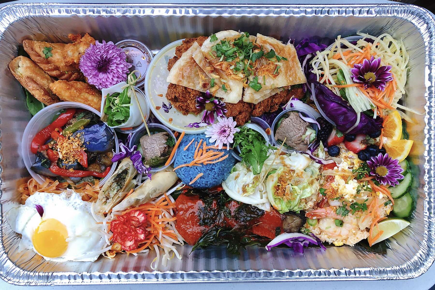 This Stunning S F Thai Spread Got Half A Million Tiktok Views But How Does It Taste