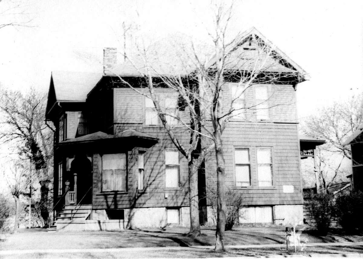 The home of Thomas Kenny at the corner of Sibben and First Street. (Manistee County Historical Museum photo)