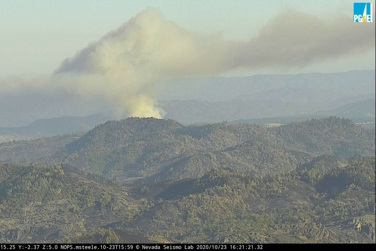 Pope Fire in Napa County reaches 70 containment