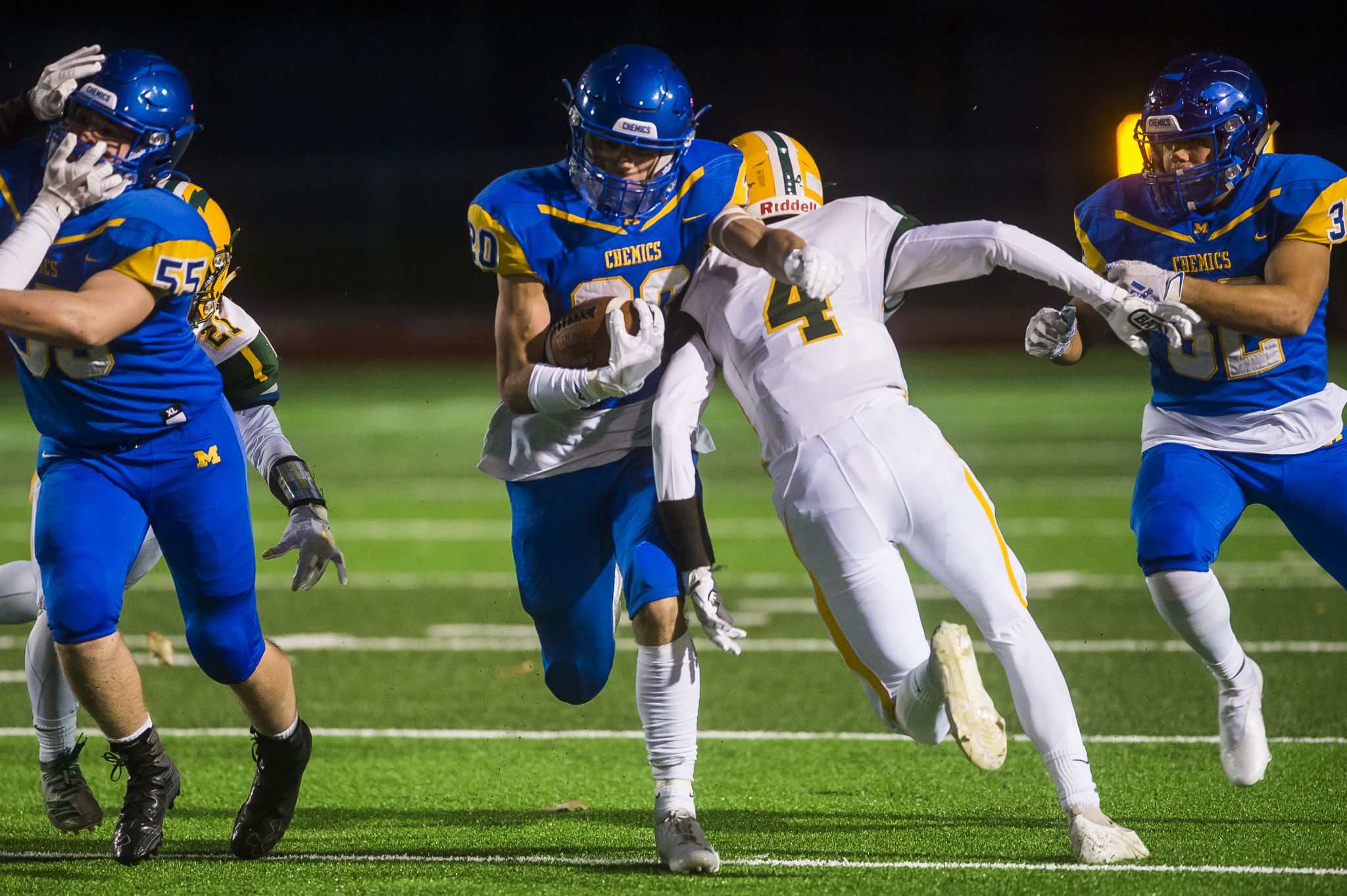Midland High School vs. H. H. Dow High School football - Oct. 23, 2020