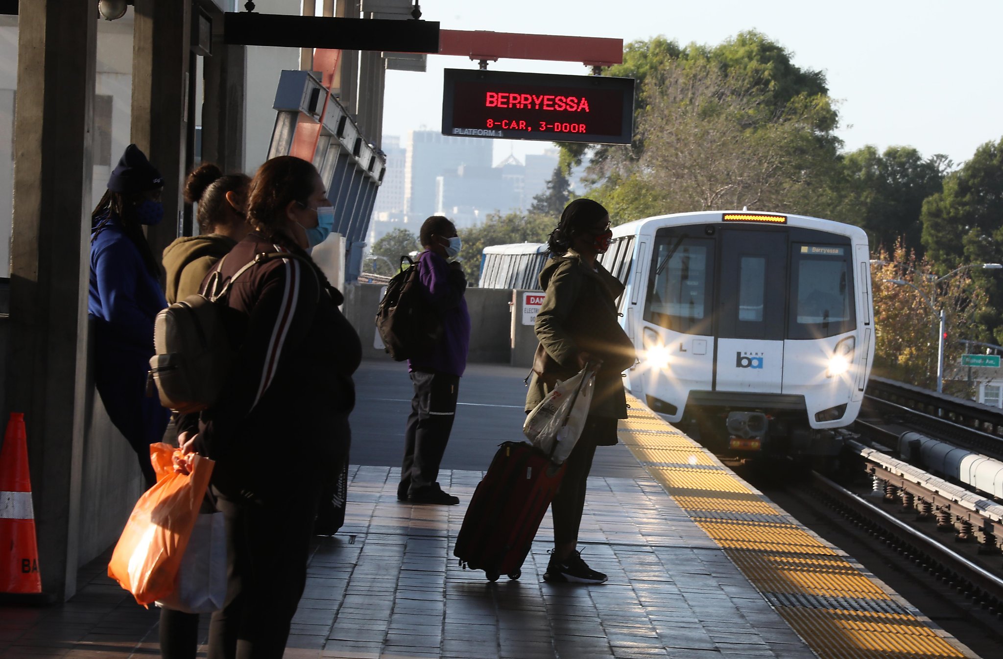 I rely on BART': Essential workers who depend on public transit fear  service cuts in pandemic