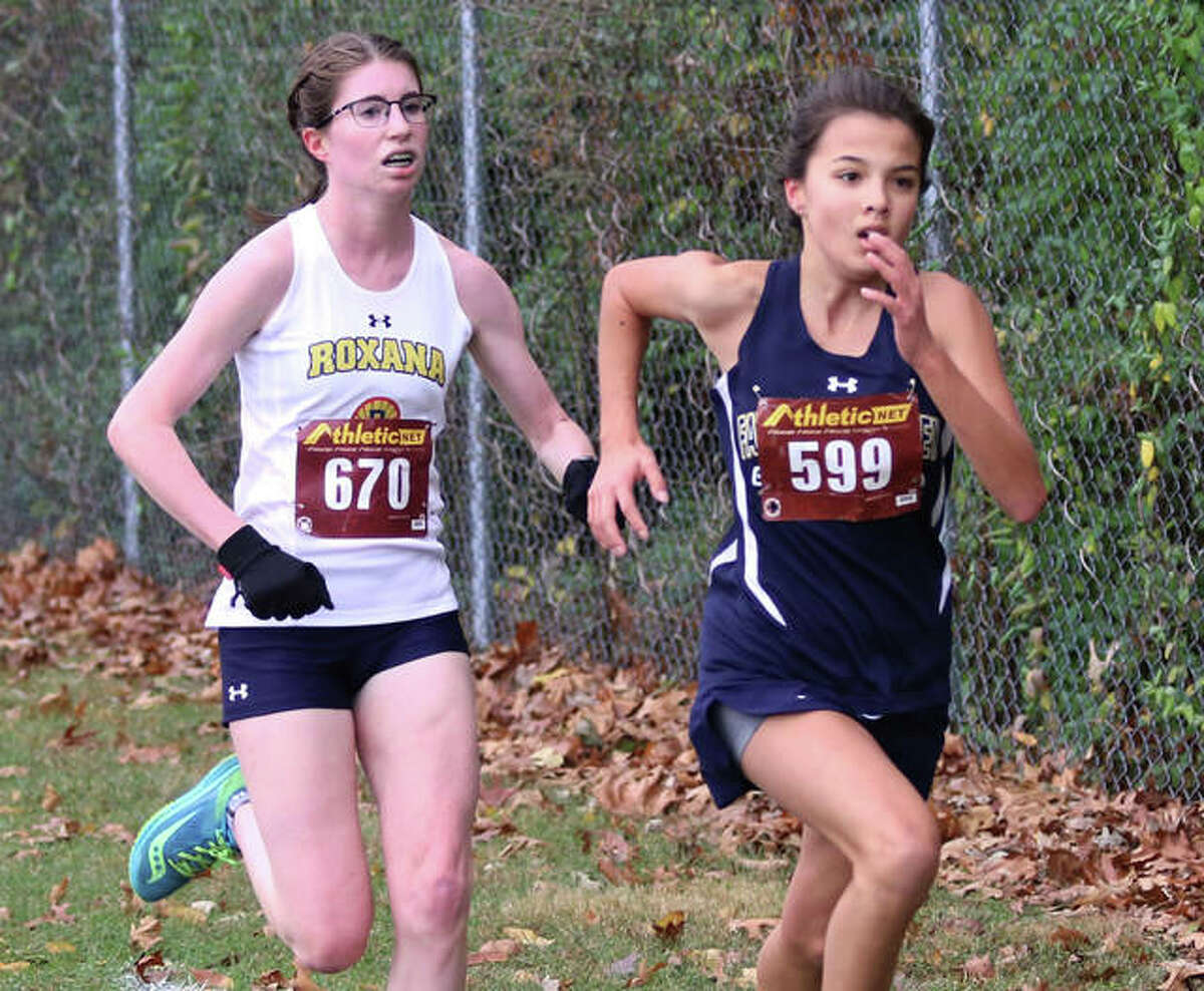 Roxana Runner-up - Again - In 1a Cross Country Regional