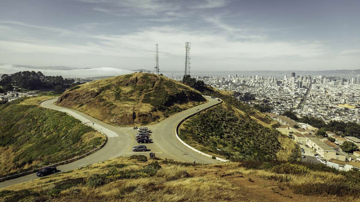 FILE - View from Twin Peaks in San Francisco, Calif.